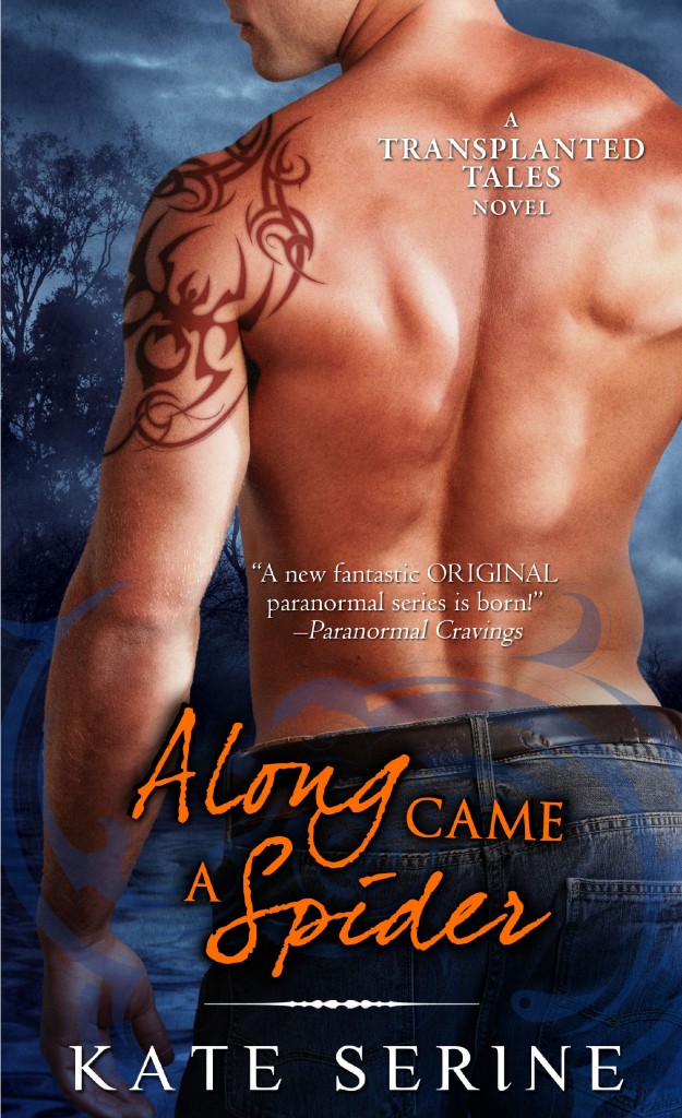 Cover Reveal – ALONG CAME A SPIDER (Transplanted Tales #3)